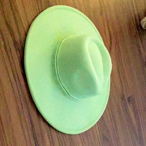 Mint green sun hat